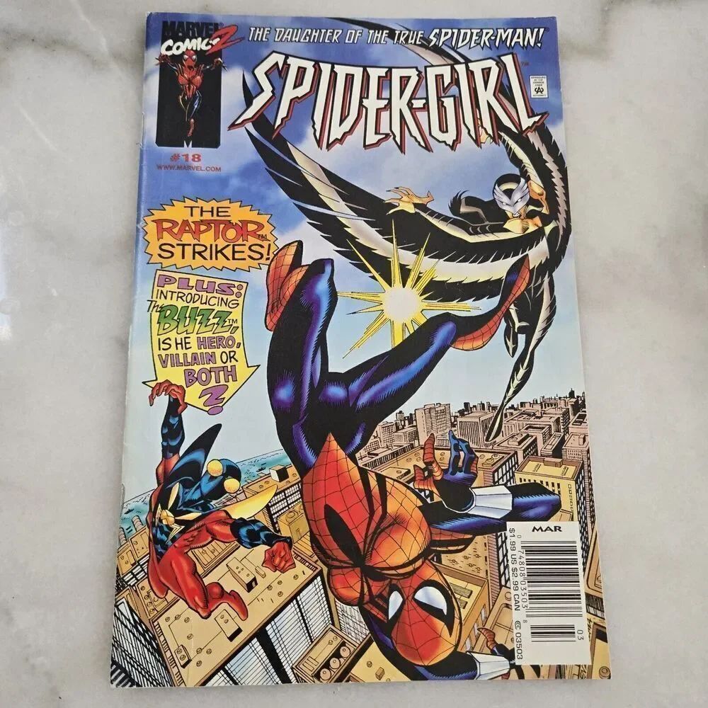 SPIDER-GIRL 18 NM 2000 MAY PARKER 1998 1st SERIES AMAZING SPIDERMAN DAUGHTER